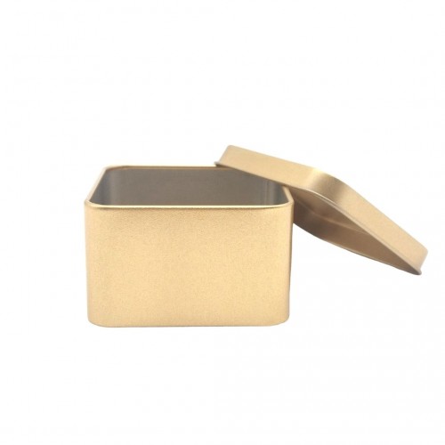 Κουτάκι Μεταλλικό Χρυσό 6.5x6.5x4cm