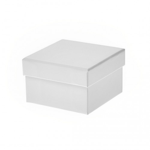 Κουτάκι Χάρτινο Λευκό 7x7x4.5cm