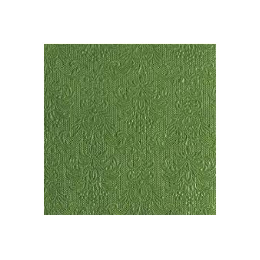 Χαρτοπετσέτα Ambiente Elegance Green 33x33cm Πακ 15τμχ