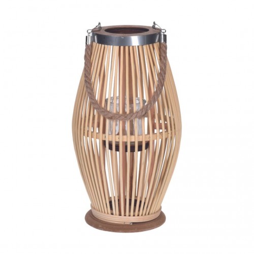 Φανάρι Bamboo Φυσικό 21x38cm