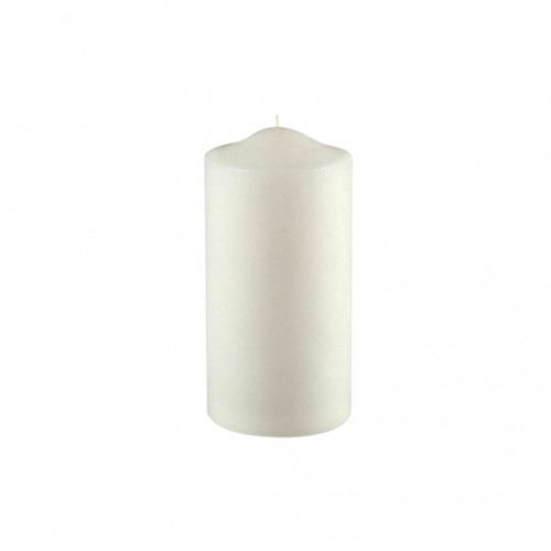Κερί Κολόνα Λευκό Άοσμο 7x14cm