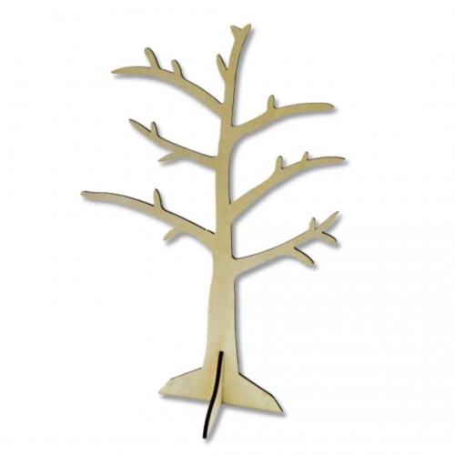 Δέντρο Διακοσμητικό Ξύλινο Φυσικό 43x23cm