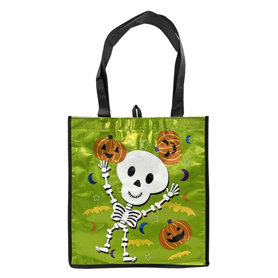 Τσάντα Halloween Γυαλιστερή Πολύχρωμη 33x31cm