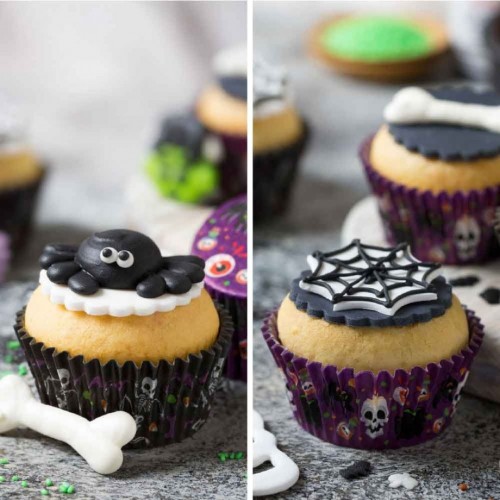 Φόρμες Ψησίματος Cupcakes Happy Halloween Πακ 36τμχ