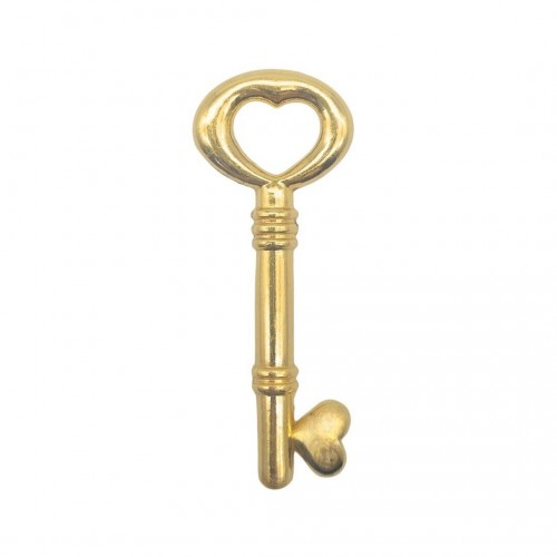 Μεταλλικό Κλειδί Χρυσό 5x2cm