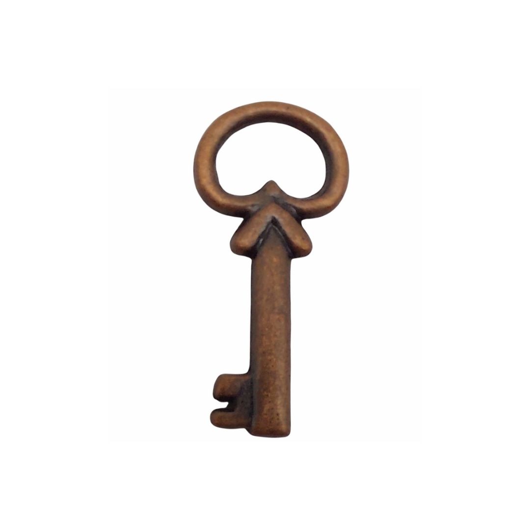 Κλειδί Μεταλλικό Μπρονζέ 2.1x1cm