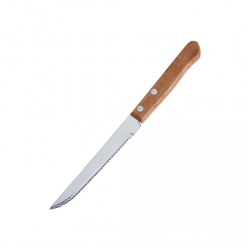 Μαχαίρια με Ξύλινη Λαβή 10cm Σετ 6τμχ