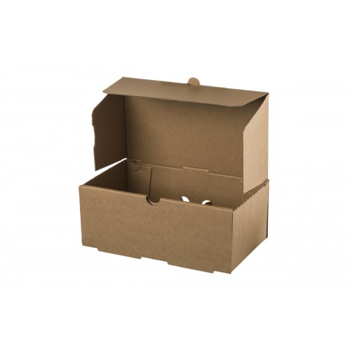 Κουτί Φαγητού Kraft 22x12x9cm
