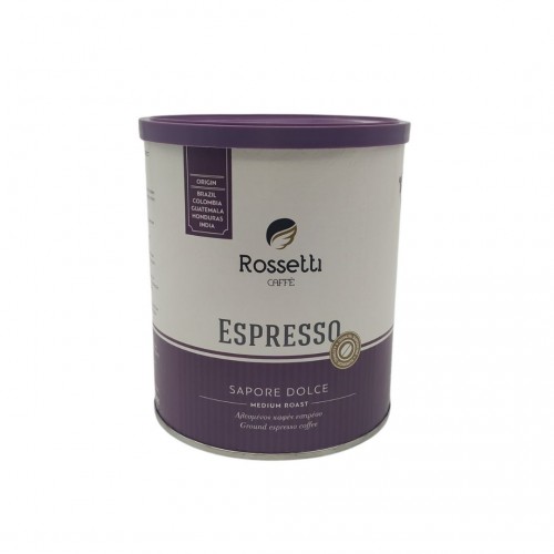 Rossetti Espresso Sapore Dolce Αλεσμένος 250gr