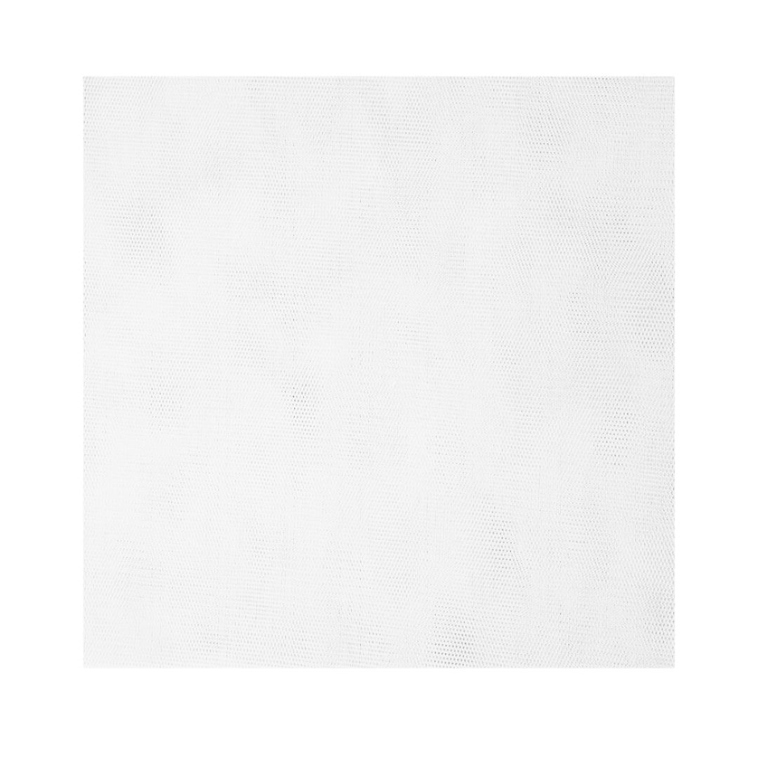 Τούλι Σκληρό Λευκό 35x35cm Πακ 100τμχ