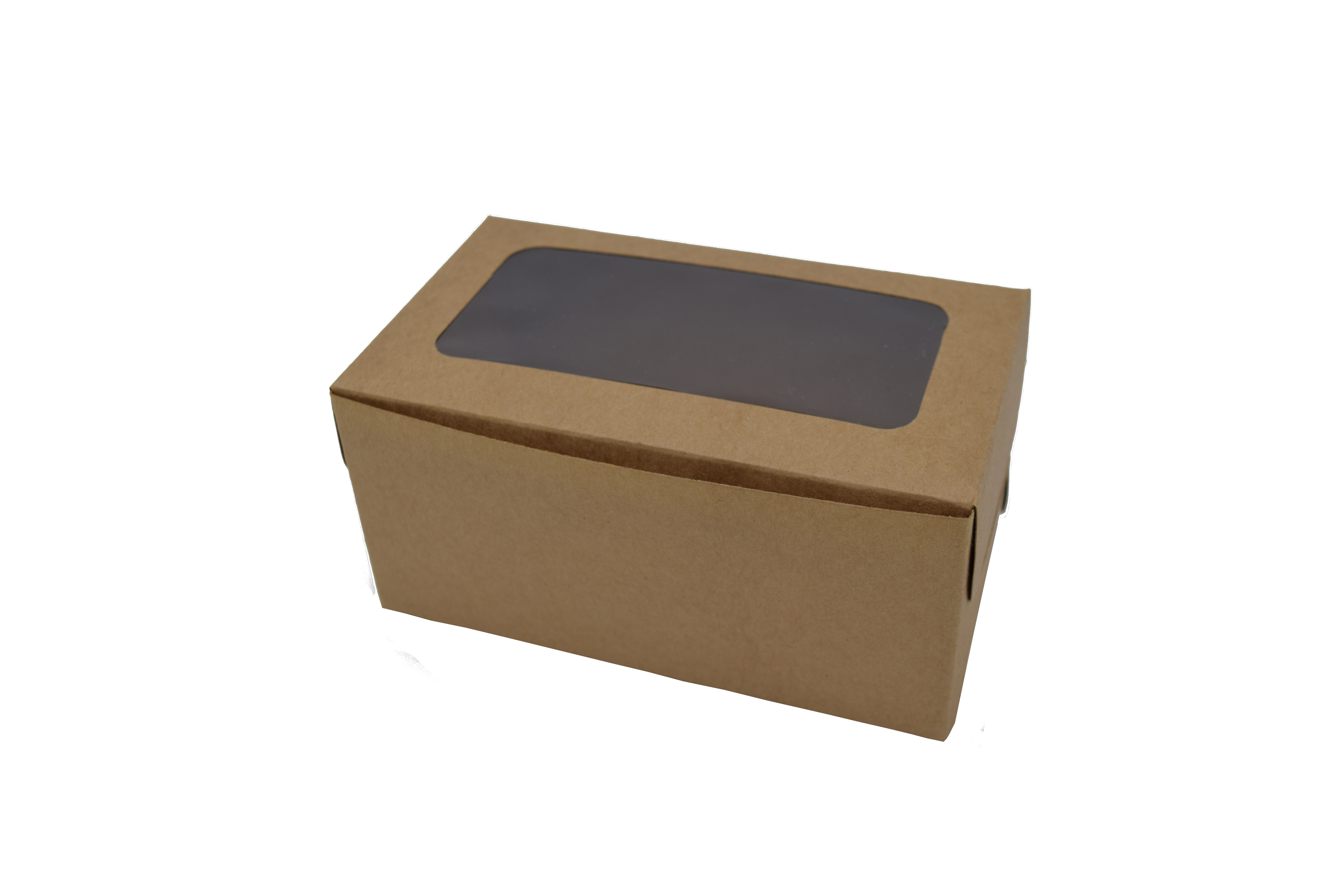 Κουτί Χάρτινο με Παράθυρο Κραφτ 16Χ9Χ7.5cm