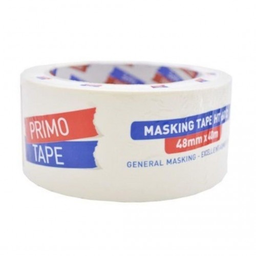 Χαρτοταινία Masking Tape ΗΤ 60°C Λευκή 48mmx40m